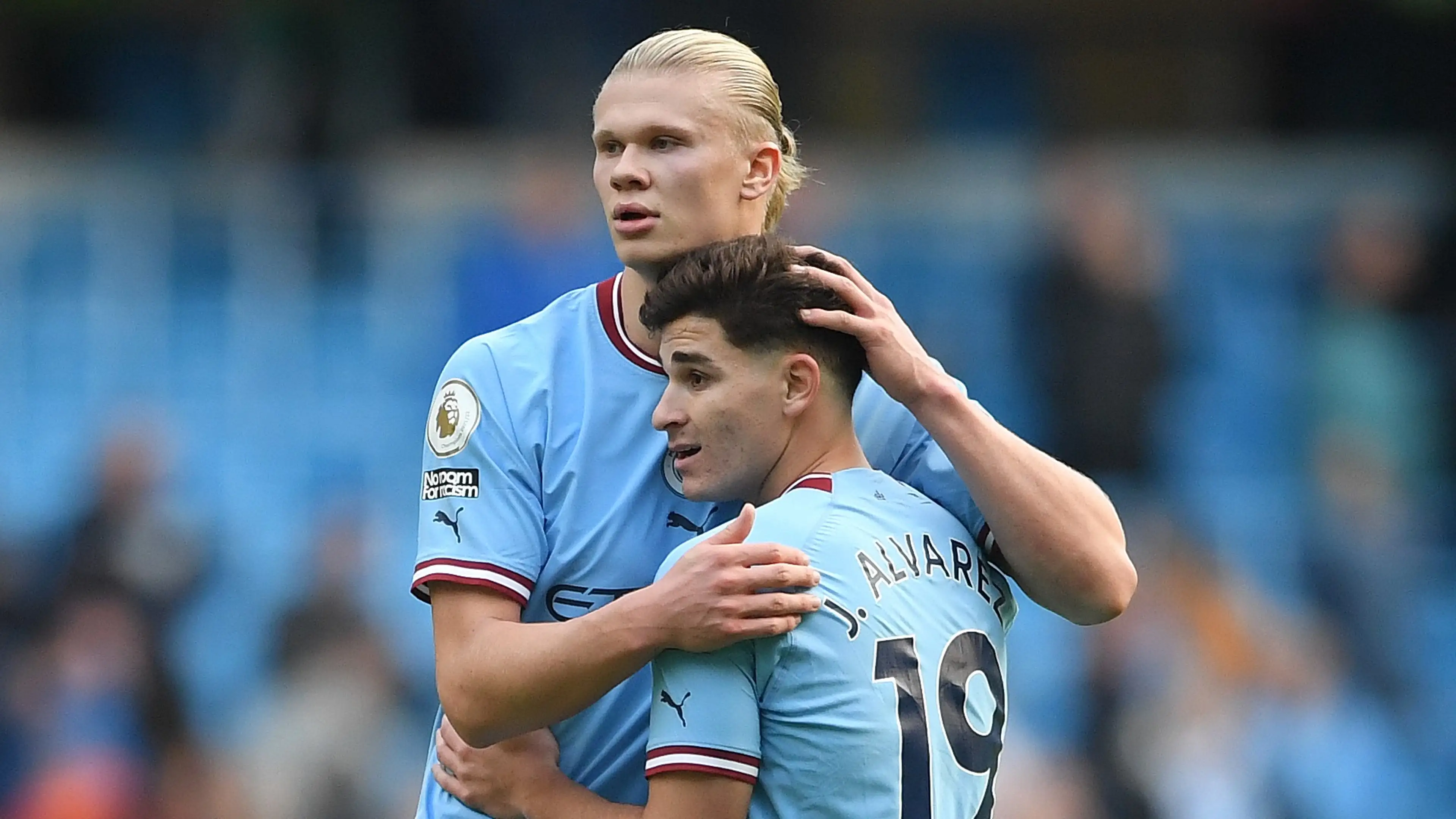 VIDEO: Alvarez gets the assist from Haaland to make a smooth finish against Fulham